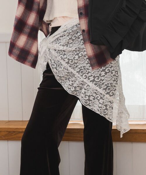 casita(RETRO GIRL)(カシータ)の「【新色追加】レイヤードラップベルト(ベルト・レディース・オフホワイト/ナチュラル/ブラウン系その他2/ブルー系その他2/ブラウン・ONE SIZE)」の1枚目の写真