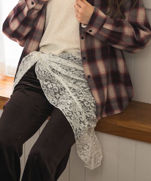 casita(RETRO GIRL)(カシータ)の「【新色追加】レイヤードラップベルト(ベルト・レディース・オフホワイト/ナチュラル/ブラウン系その他2/ブルー系その他2/ブラウン・ONE SIZE)」の6枚目の写真