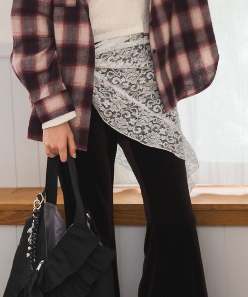 casita(RETRO GIRL)(カシータ)の「【新色追加】レイヤードラップベルト(ベルト・レディース・オフホワイト/ナチュラル/ブラウン系その他2/ブルー系その他2/ブラウン・ONE SIZE)」の8枚目の写真