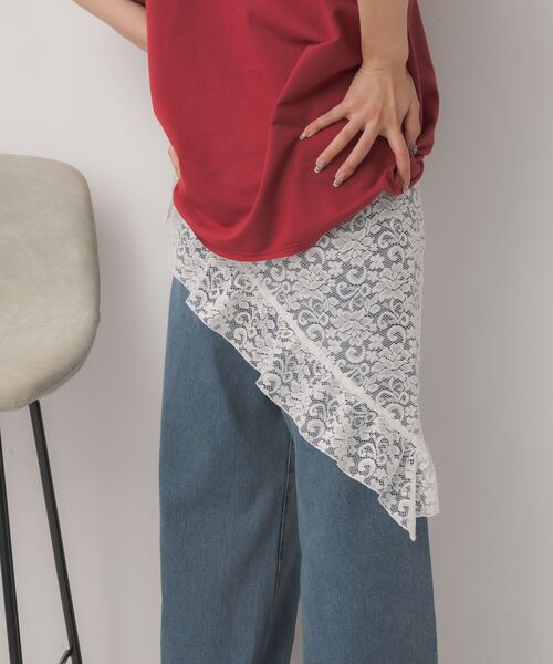 casita(RETRO GIRL)(カシータ)の「【新色追加】レイヤードラップベルト(ベルト・レディース・オフホワイト/ナチュラル/ブラウン系その他2/ブルー系その他2/ブラウン・ONE SIZE)」の18枚目の写真