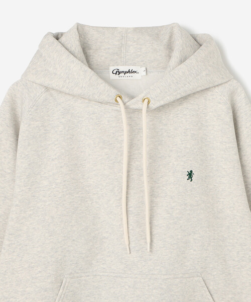 GYMPHLEX(ジムフレックス)の「Gymphlex | 長袖 スウェットパーカー MEN(パーカー・メンズ・グレー/ダークグリーン・M/L)」の12枚目の写真