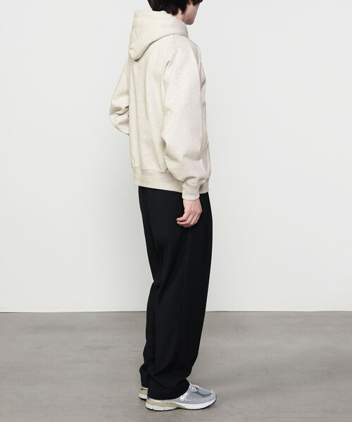 GYMPHLEX(ジムフレックス)の「Gymphlex | 長袖 スウェットパーカー MEN(パーカー・メンズ・グレー/ダークグリーン・M/L)」の5枚目の写真