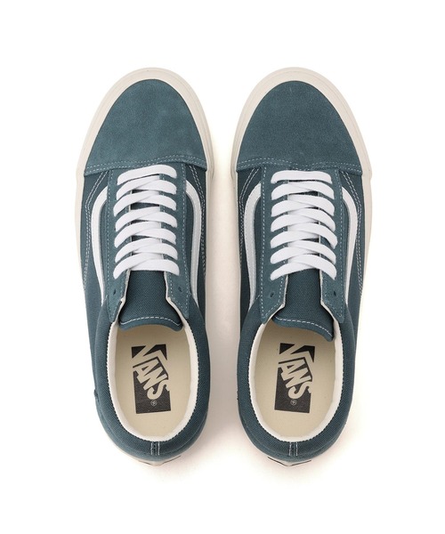 VANS(バンズ)の「PREMIUM OLD SKOOL VN000D9J12S(スニーカー・メンズ・ブルー・10/9h/8h/8/7h/10h/9/6/6h/7/11/12)」の4枚目の写真