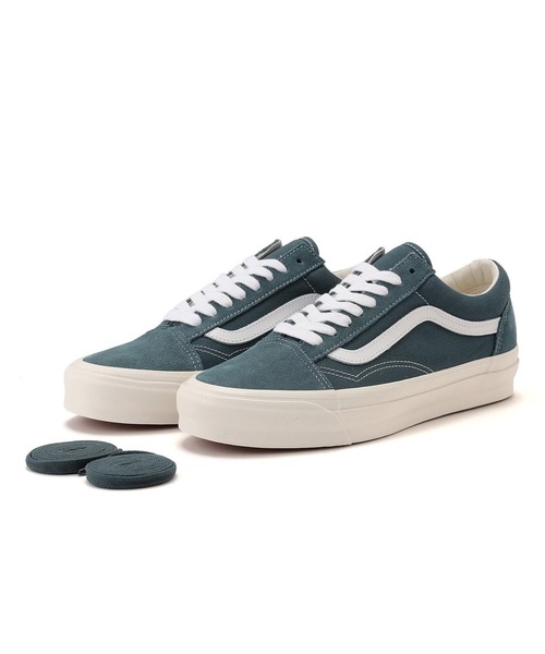 VANS(バンズ)の「PREMIUM OLD SKOOL VN000D9J12S(スニーカー・メンズ・ブルー・10/9h/8h/8/7h/10h/9/6/6h/7/11/12)」の3枚目の写真