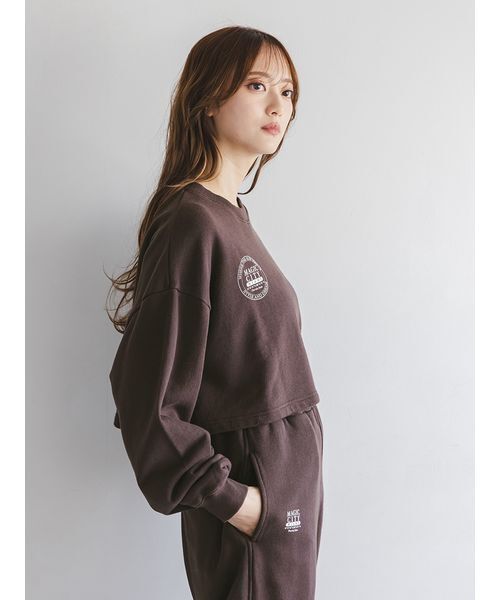 SNIDEL（スナイデル）の「【NUTMEG】コラボクロップドTシャツ（Tシャツ