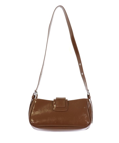 ANAP（アナップ）の「フロント ベルト スタッズ デザイン ショルダー バッグ（ショルダーバッグ・レディース・ブラック/ブラウン/ピンク・ONE SIZE）」の22枚目の写真