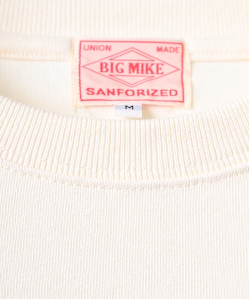 BIG MIKE(ビッグマイク)の「BIG MIKE 10OZ 3 Pocket L/S Tee 10オンス コットン ポケットロングスリーブTシャツ(Tシャツ/カットソー・メンズ・ナチュラル/チャコール/アッシュグレー・L/XL/M)」の22枚目の写真