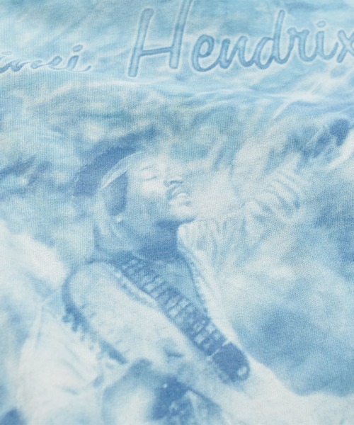 LABORATORY R(ラボラトリーアール)の「【USED】90’s Tennessee River “Jimi Hendrix” タイダイ バンド Tシャツ(Tシャツ/カットソー・メンズ・ブルー・X-LARGE)」の3枚目の写真