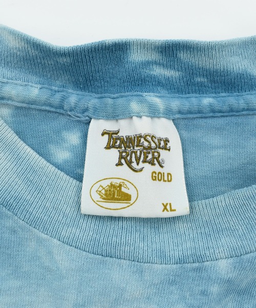 LABORATORY R(ラボラトリーアール)の「【USED】90’s Tennessee River “Jimi Hendrix” タイダイ バンド Tシャツ(Tシャツ/カットソー・メンズ・ブルー・X-LARGE)」の4枚目の写真