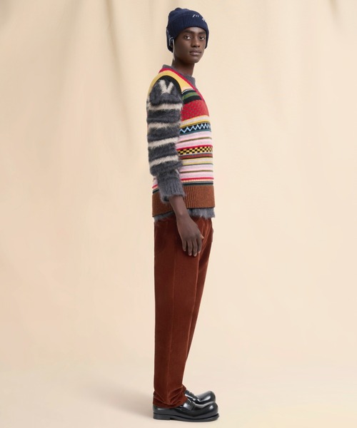 MARNI（マルニ）の「MOUNTAIN JACQUARD BLEND / ニットベスト（ベスト・メンズ・マルチ・48(L)）」の9枚目の写真