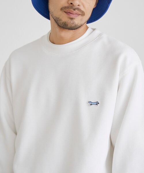 PENNEYS(ぺニーズ)の「Penneys(ぺニーズ)別注ワッフルロンT(Tシャツ/カットソー・メンズ・ホワイト/ダークグリーン/ネイビー・M/S/XL/L)」の10枚目の写真