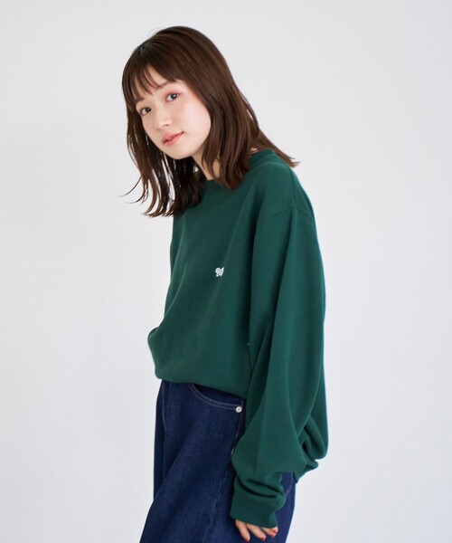 PENNEYS(ぺニーズ)の「Penneys(ぺニーズ)別注ワッフルロンT(Tシャツ/カットソー・メンズ・ホワイト/ダークグリーン/ネイビー・M/S/XL/L)」の14枚目の写真