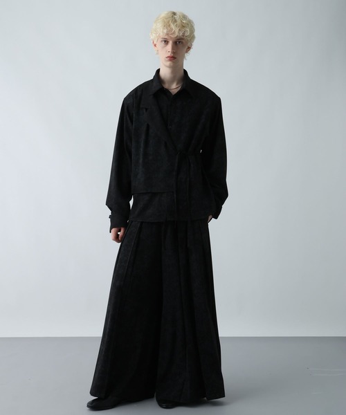 HARE（ハレ）の「【SET UP対応】YOSEハオリシャツ(HARE)（シャツ/ブラウス・メンズ・ブラック/レッド/グレー系その他・FREE）」の6枚目の写真