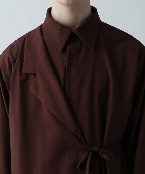 HARE（ハレ）の「【SET UP対応】YOSEハオリシャツ(HARE)（シャツ/ブラウス・メンズ・ブラック/レッド/グレー系その他・FREE）」の16枚目の写真