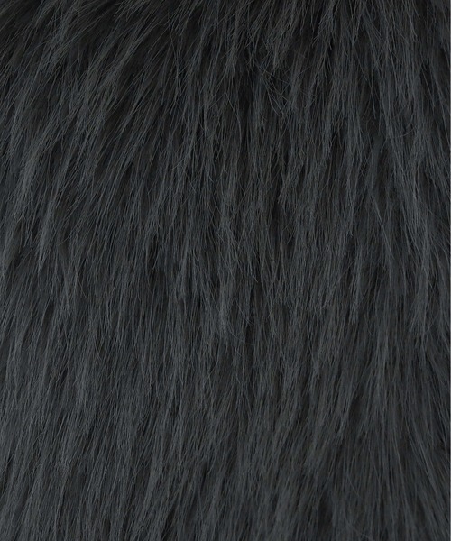 tiptop（ティップトップ）の「ロングフォックスファーベスト（ベスト・レディース・チャコールグレー/グレイッシュベージュ/アイボリー・FREE）」の21枚目の写真