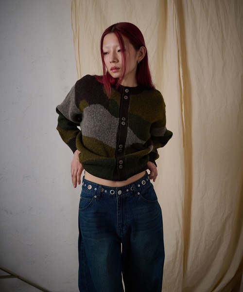 FTW(エフティダブリュー)の「ASSORT BUTTON CARDIGAN(カーディガン/ボレロ・メンズ・グレー/カーキ/ブラック/ライトブルー・MEDIUM/LARGE/SMALL)」の5枚目の写真