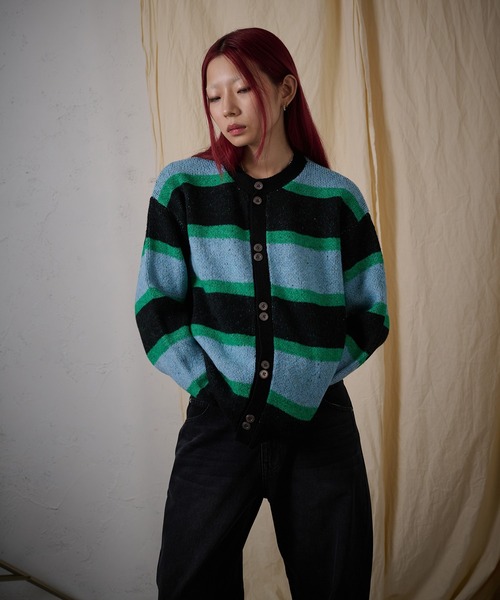 FTW(エフティダブリュー)の「ASSORT BUTTON CARDIGAN(カーディガン/ボレロ・メンズ・グレー/カーキ/ブラック/ライトブルー・MEDIUM/LARGE/SMALL)」の10枚目の写真