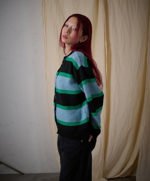 FTW(エフティダブリュー)の「ASSORT BUTTON CARDIGAN(カーディガン/ボレロ・メンズ・グレー/カーキ/ブラック/ライトブルー・MEDIUM/LARGE/SMALL)」の8枚目の写真