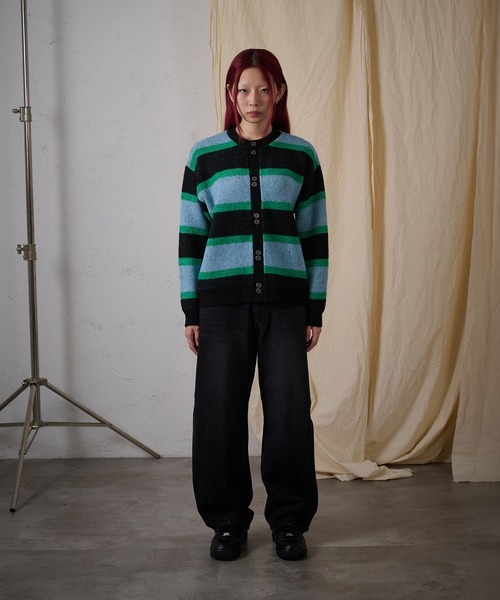 FTW(エフティダブリュー)の「ASSORT BUTTON CARDIGAN(カーディガン/ボレロ・メンズ・グレー/カーキ/ブラック/ライトブルー・MEDIUM/LARGE/SMALL)」の12枚目の写真