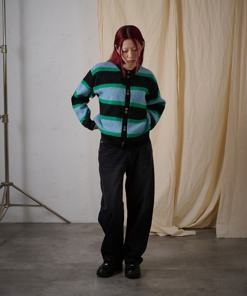 FTW(エフティダブリュー)の「ASSORT BUTTON CARDIGAN(カーディガン/ボレロ・メンズ・グレー/カーキ/ブラック/ライトブルー・MEDIUM/LARGE/SMALL)」の9枚目の写真