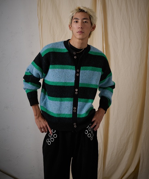 FTW(エフティダブリュー)の「ASSORT BUTTON CARDIGAN(カーディガン/ボレロ・メンズ・グレー/カーキ/ブラック/ライトブルー・MEDIUM/LARGE/SMALL)」の17枚目の写真