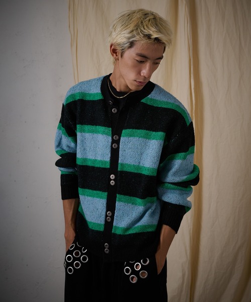 FTW(エフティダブリュー)の「ASSORT BUTTON CARDIGAN(カーディガン/ボレロ・メンズ・グレー/カーキ/ブラック/ライトブルー・MEDIUM/LARGE/SMALL)」の18枚目の写真