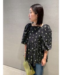 Mila Owen | バックリボンバルーンスリーブチュニック(シャツ/ブラウス)