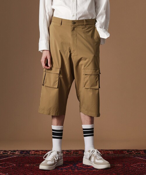 40ｃｔ＆525（フォーティーカラッツアンドゴーニーゴ）の「カーゴハーフパンツ（その他パンツ・メンズ・ブラック/サンドベージュ・03/02）」の4枚目の写真