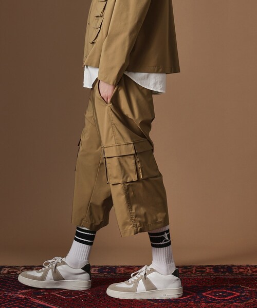 40ｃｔ＆525（フォーティーカラッツアンドゴーニーゴ）の「カーゴハーフパンツ（その他パンツ・メンズ・ブラック/サンドベージュ・03/02）」の10枚目の写真