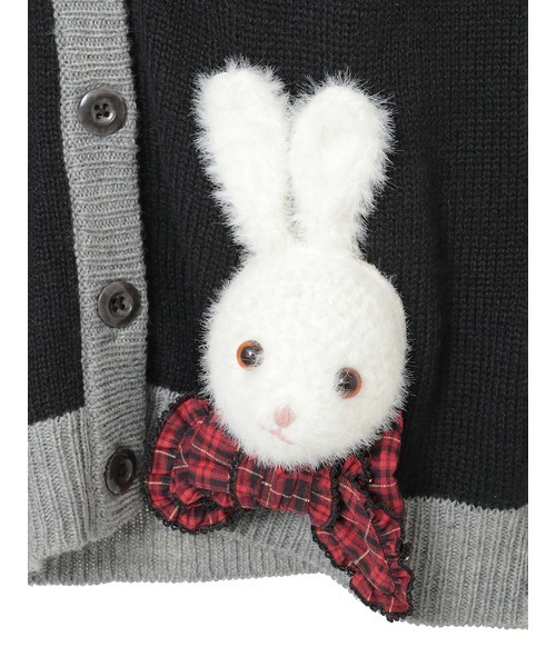 オレボレブラ　アルベロベロ　アニマル　ショールカーディガン　ボレロ　うさぎ　ぶた OLLEBOREBLA 美品 オレボレブラ ALBEROBELLO アルベロベロ ぶた