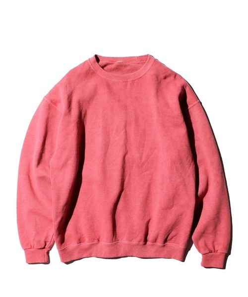 JERZEES（ジャージーズ）の「JERZEES / ジャージーズ PIGMENT DYE CREW NECK SWEAT ピグメントダイ（スウェット・メンズ・グリーン/ライトグリーン/レッド/モカ/ブラック/グレー・MEDIUM/LARGE/X-LARGE）」の6枚目の写真