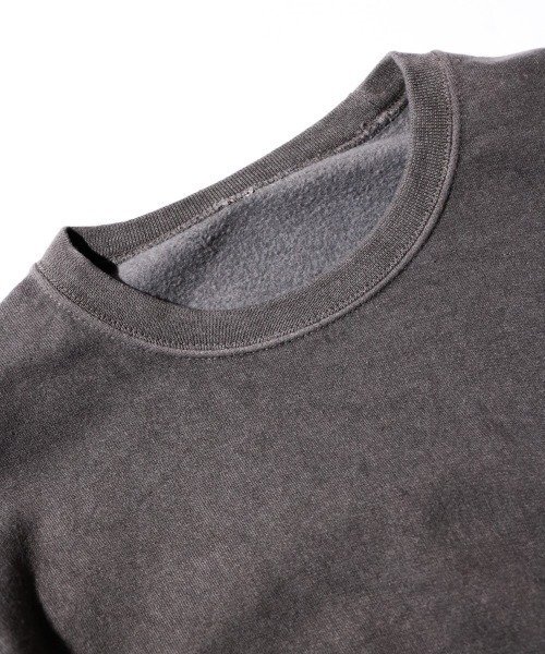 JERZEES（ジャージーズ）の「JERZEES / ジャージーズ PIGMENT DYE CREW NECK SWEAT ピグメントダイ（スウェット・メンズ・グリーン/ライトグリーン/レッド/モカ/ブラック/グレー・MEDIUM/LARGE/X-LARGE）」の12枚目の写真