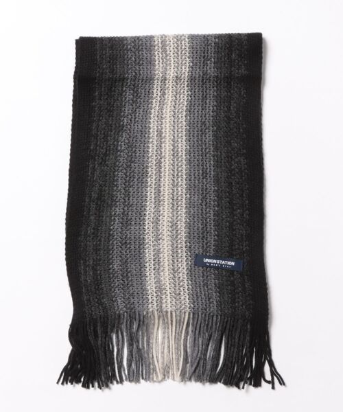 UNION STATION（ユニオンステーション）の「マフラー（マフラー・メンズ・ブルー系その他/ブラック系その他/ボルドー・7）」の2枚目の写真