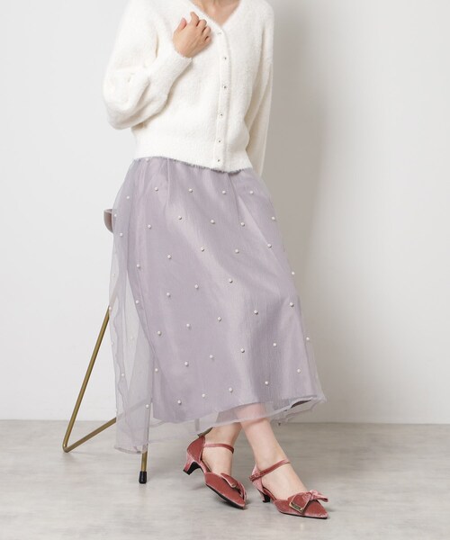 ESPERANZA（エスペランサ）の「【EC限定】ベルベットリボン2WAYセパレートパンプス（パンプス・レディース・ターコイズブルー系7/ブラック系6/ピンク系9・24.5cm/23.5cm/24.0cm/22.5cm/23.0cm）」の15枚目の写真