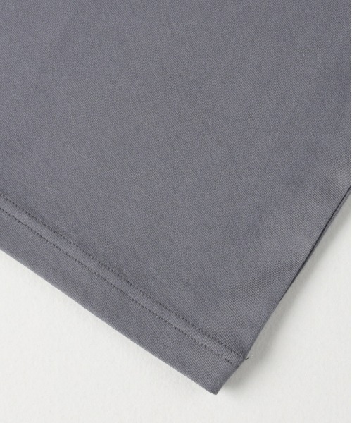 CAMP7(キャンプセブン)の「【CAMP7】胸ポケットロゴ刺繍ロングスリーブTシャツ(Tシャツ/カットソー・メンズ・ホワイト/グレー/ブラック・M/L/XL)」の8枚目の写真