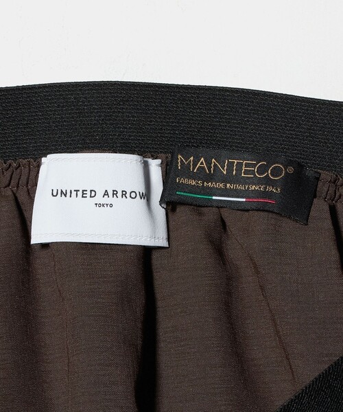 UNITED ARROWS（ユナイテッドアローズ）の「MANTECO パッチポケット タイト スカート ‐ウォッシャブル‐（スカート・レディース・ブラック/ダークブラウン・38/36）」の17枚目の写真