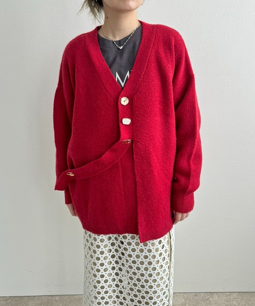 アソート釦ニットカーディガン LHELBIE│Eimee Law & LHELBIE 公式