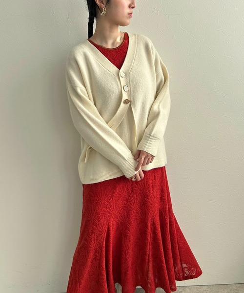 アソート釦ニットカーディガン LHELBIE│Eimee Law & LHELBIE 公式