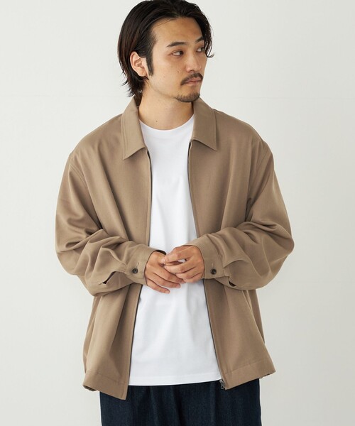 SHIPS Colors:ECOARCH(R) ジップ ブルゾン（ブルゾン）｜SHIPS Colors