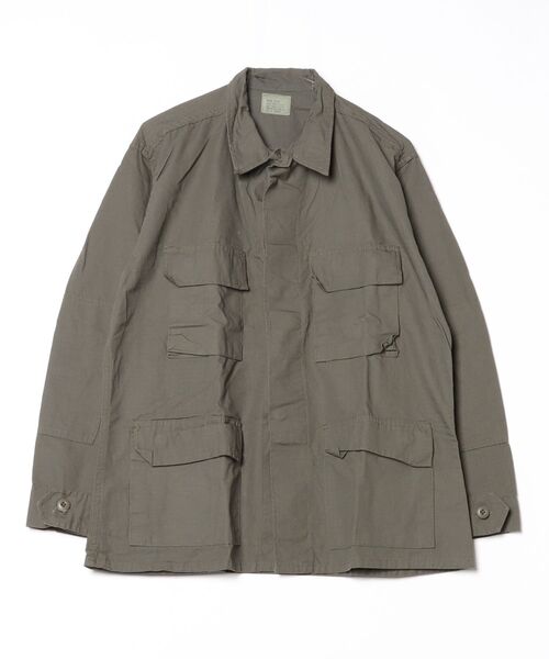 MILITARY（ミリタリー）の「U.S MILITARY / ユーエスミリタリー BDU FATIGUE JACKET COTTON RIP-STOP COMMERCIAL MODEL BDUジャケット リップストップ（ミリタリージャケット・メンズ・オリーブ・MEDIUM/LL）」の12枚目の写真