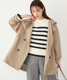 SHIPS Colors(シップス カラーズ)のSHIPS Colors:フード トレンチ ハーフ コート(トレンチコート)