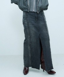 THINGS THAT MATTER（シングス ザット マター）の「REMAKE DENIM SKIRT   リメイク デニム スカート（デニムスカート）」