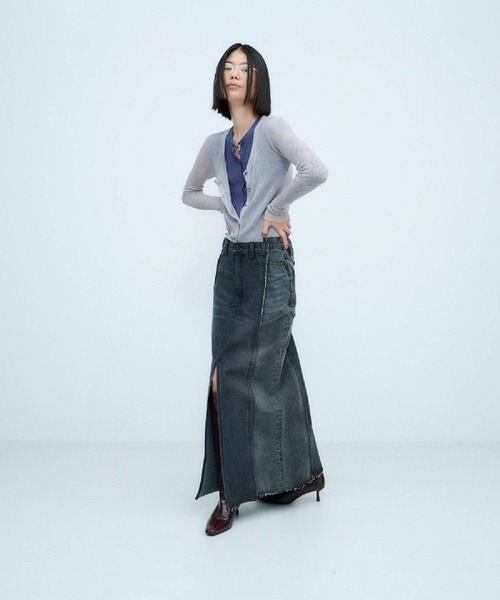 REMAKE DENIM SKIRT / リメイク デニム スカート（デニムスカート