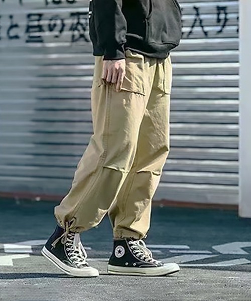 SBG(エスビー)の「SBG ミリタリーワイドカーゴパンツ(カーゴパンツ・メンズ・ブラック/カーキ/ベージュ・MEDIUM/LARGE/X-LARGE/XX-LARGE/XXX-LARGE)」の8枚目の写真