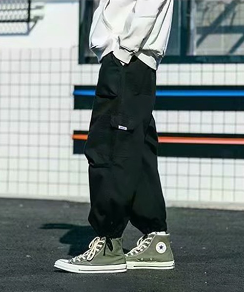 SBG(エスビー)の「SBG ミリタリーワイドカーゴパンツ(カーゴパンツ・メンズ・ブラック/カーキ/ベージュ・MEDIUM/LARGE/X-LARGE/XX-LARGE/XXX-LARGE)」の4枚目の写真