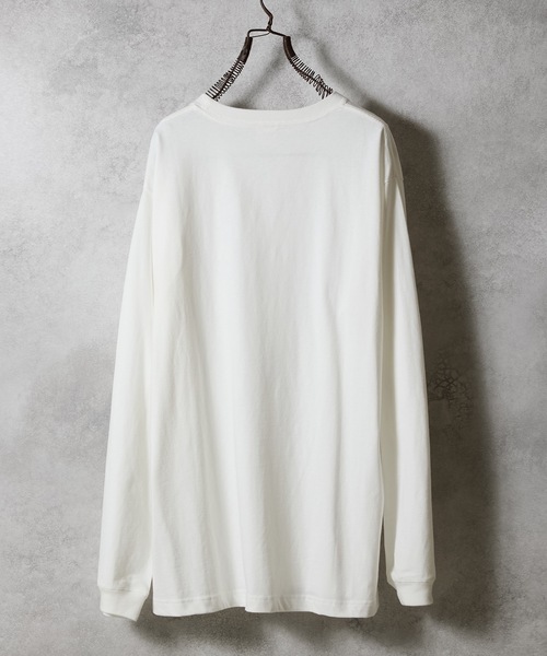 NUMBER (N)INE（ナンバーナイン）の「TOUCH ME I'M SICK PRINTED CLASSIC L/S T-SHIRT / タッチ ミー アイム シック ロゴプリント クラシック ロンT（Tシャツ/カットソー・メンズ・ブラック/チャコール/ホワイト・M/L/XL）」の14枚目の写真