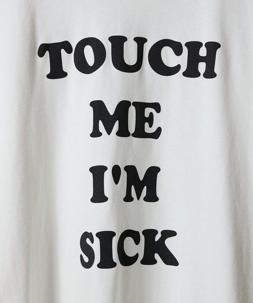 TOUCH ME I'M SICK PRINTED CLASSIC L/S T-SHIRT / タッチ ミー アイム
