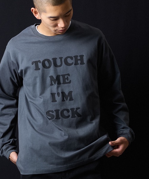 TOUCH ME I'M SICK PRINTED CLASSIC L/S T-SHIRT / タッチ ミー アイム