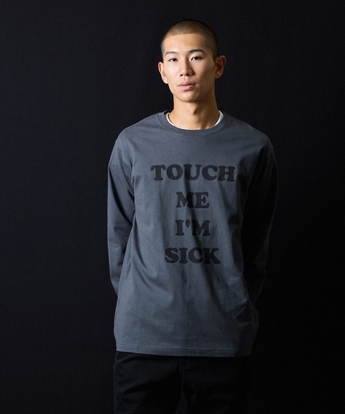 TOUCH ME I'M SICK PRINTED CLASSIC L/S T-SHIRT / タッチ ミー アイム