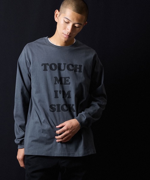 TOUCH ME I'M SICK PRINTED CLASSIC L/S T-SHIRT / タッチ ミー アイム